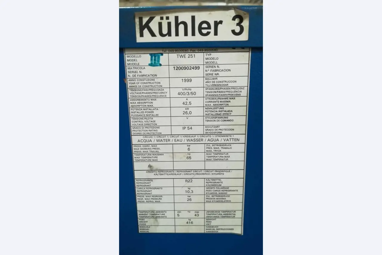 Klimatická komora, laserová jednotka, akumulacní dopravník atd. -3